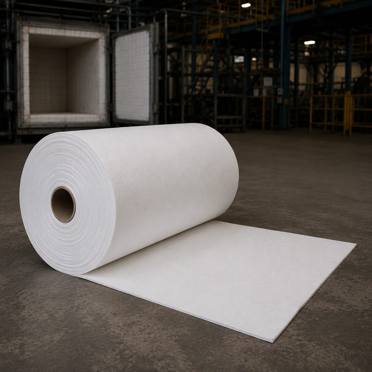 Papel Cerámico de 3 mm para 1260 °C de Alto Desempeño